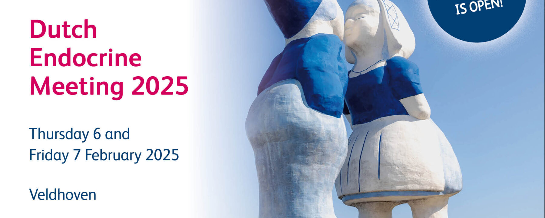 Dutch Endocrine Meeting 2025: deadline abstract and clinical trials submission 27 november 2024!